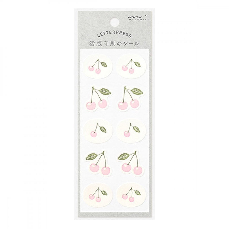 Midori Letterpress Sticker