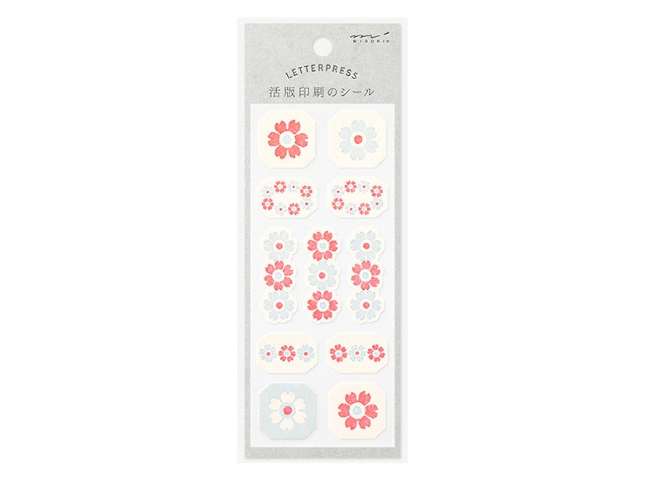 Midori Letterpress Sticker