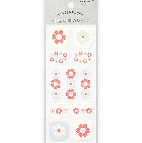 Midori Letterpress Sticker