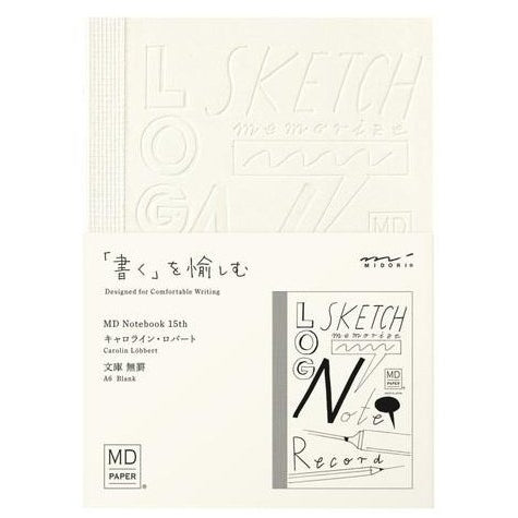 Midori MD Notebook 15th Artist Collaboration A6 Blank