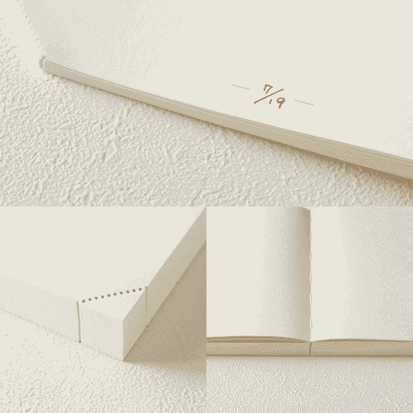 Midori MD Notebook Journal Codex A5 1 Day 1 Page