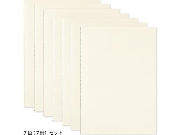 Midori MD th Anniversay Notebook Light Colour Set