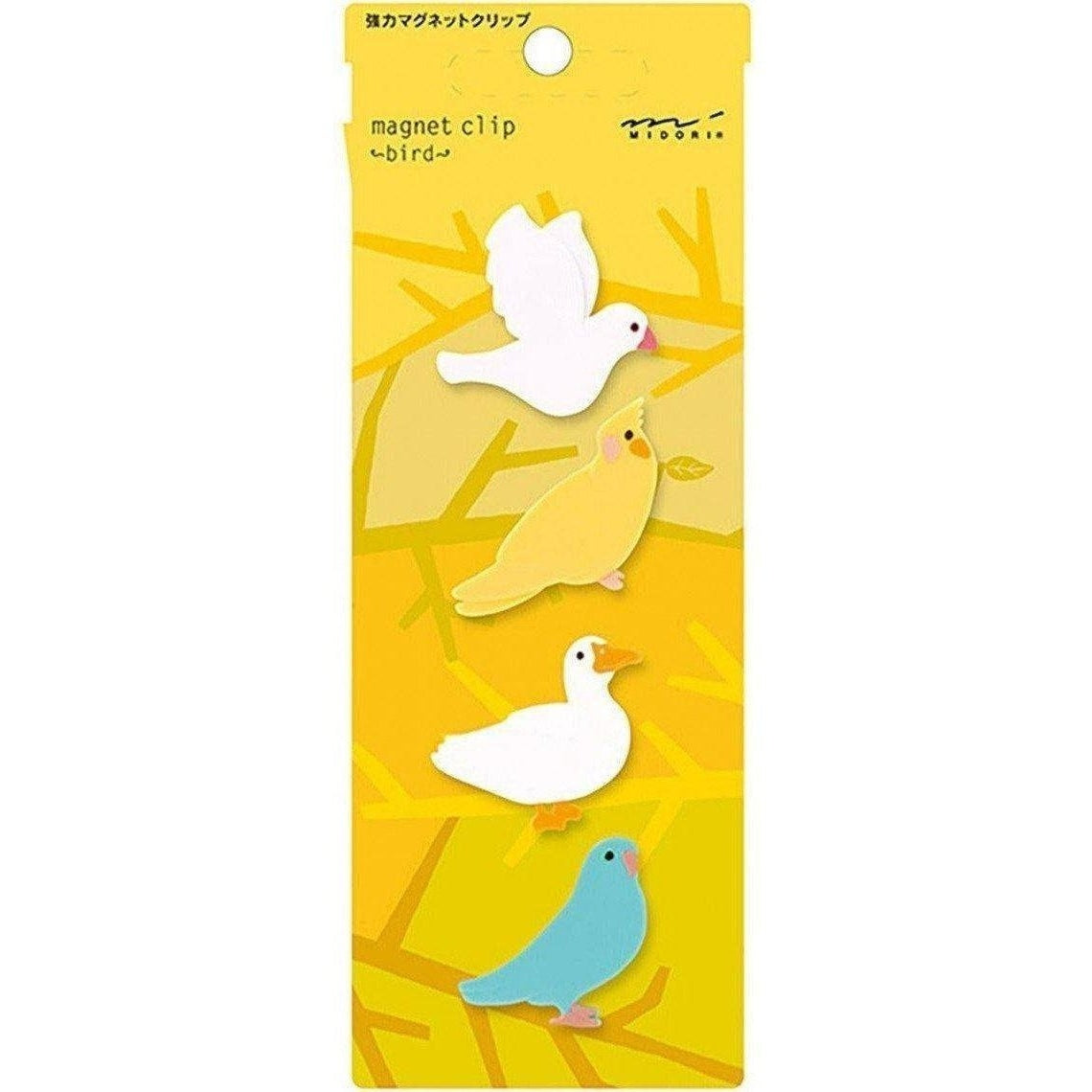 Midori Magnet Clip Bird