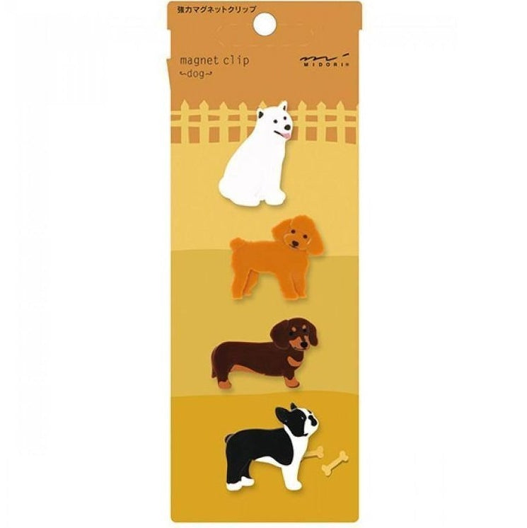 Midori Magnet Clip Dog