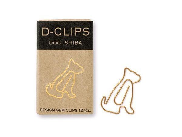 Midori Mini D-Clip Dog Shiba