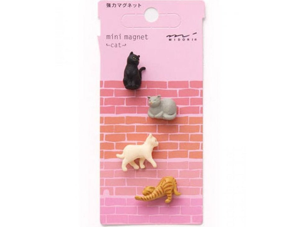 Midori Mini Magnet Cat