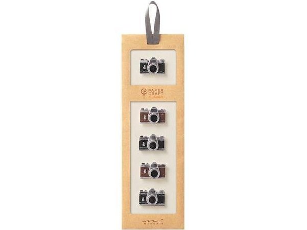 Midori Papercraft Sticker Set Motif Camera
