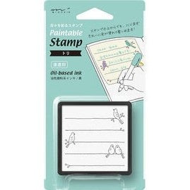 Midori Self-inking Stamp