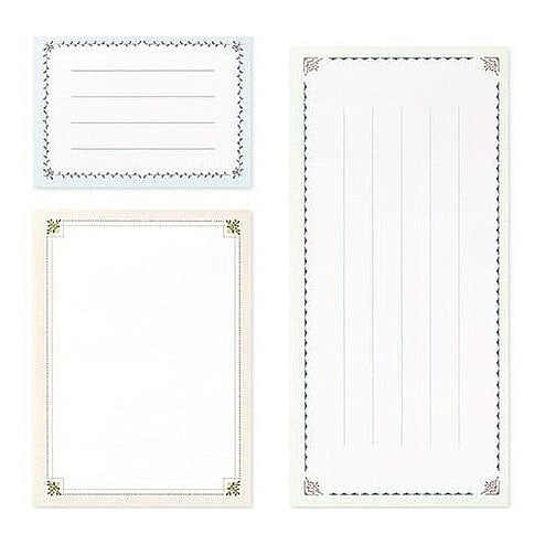 Midori 3-Size Message Pad Notes