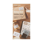 Midori Stickers Book for Paintable Stamp 36 Stickers