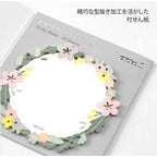 Midori Sticky Notes Wreath