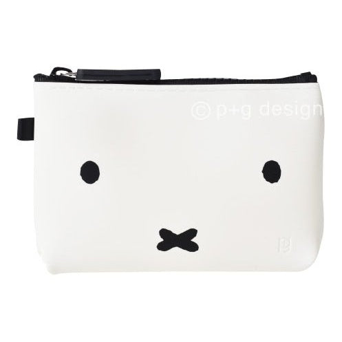 Miffy Face White Zipper Pouch