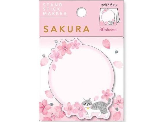 Mindwave Sakura Cat Stickers