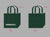 Minimaru Green Tote Bag