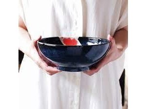 Mino Coloured Koi Ramen Bowl