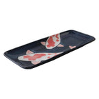 Mino - Coloured Koi Rectangular Plate
