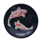 Mino - Coloured Koi Sauce Dish