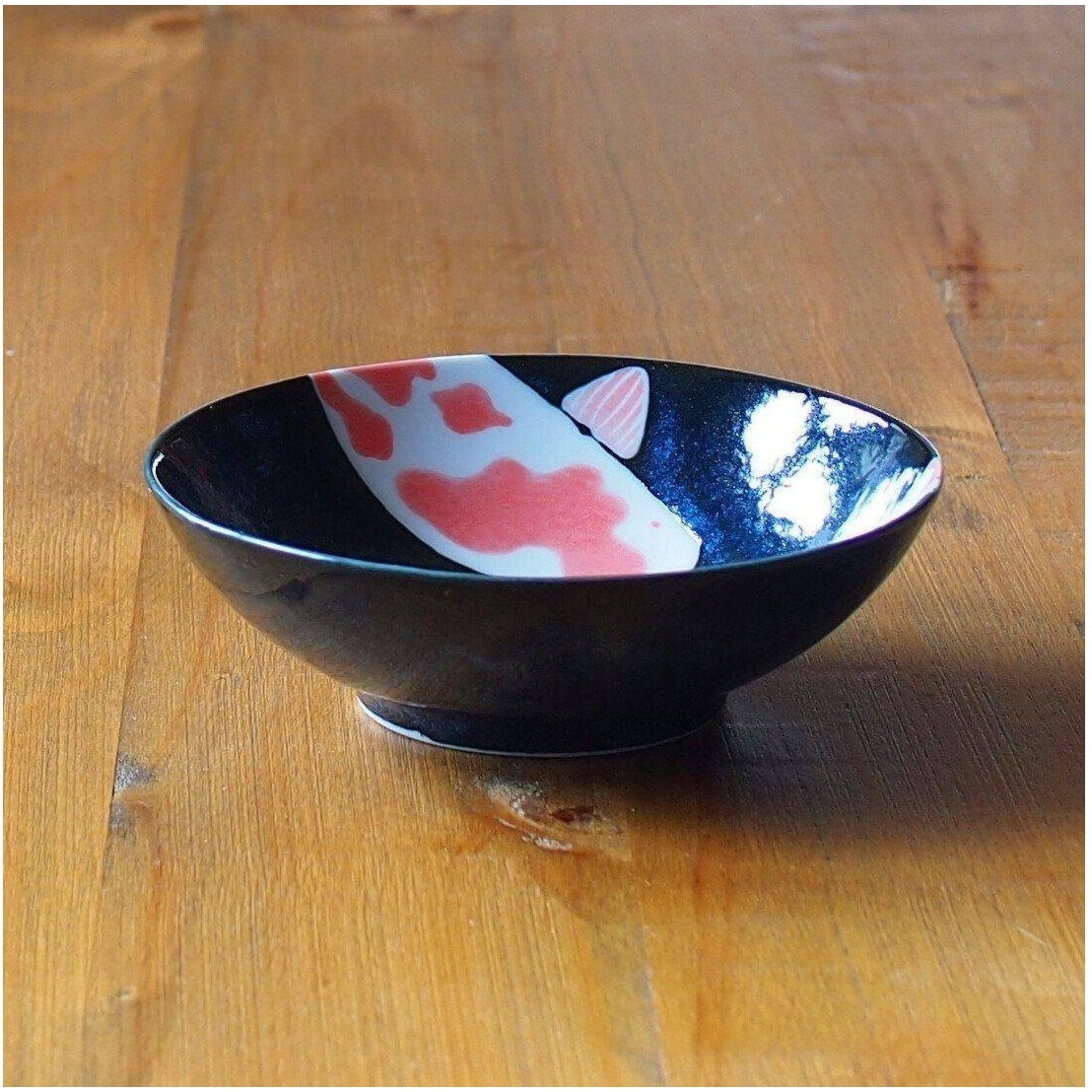 Mino - Coloured Koi Small Bowl 14.5D 4.5H