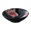 Mino - Coloured Koi Small Bowl 14.5D 4.5H