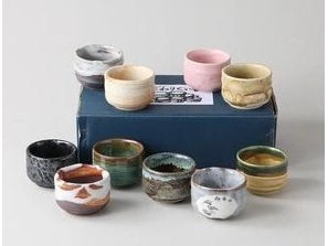 Mino Sake Choko Cup 10P Set