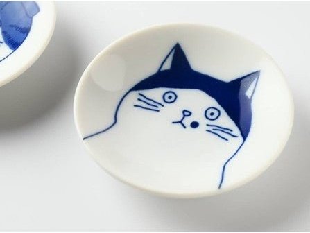 Mino Shicita Cat Small Plate 5P Set