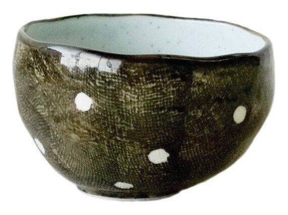 Mino Wabisabi Tea Bowl Gosu Dot
