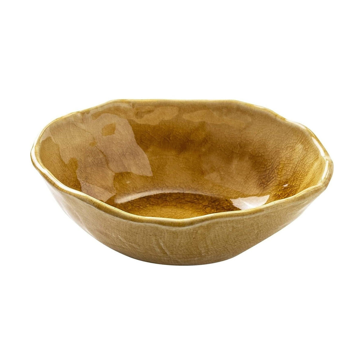 Minoru Amane Floral Oval Bowl 13.5D