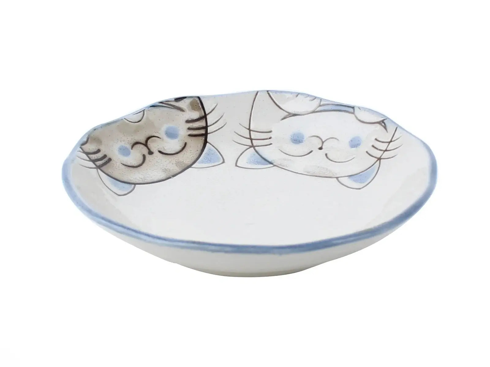 Minoru Three Cat Plate 13.2D