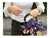 Miya Navy Cat Furoshiki Wrapping Cloth cm