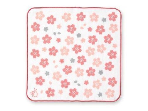 Miya Sakura Gauze Nagomi Handkerchief