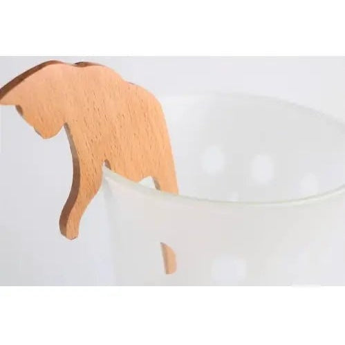 More Life Cat Tail Wooden Cocktail Spoon