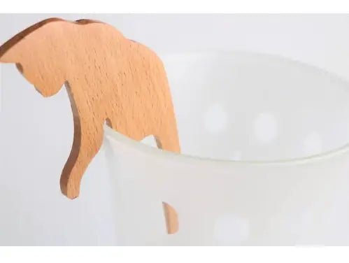 More Life Cat Tail Wooden Cocktail Spoon