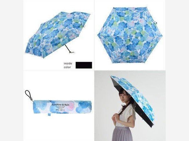 NIFTY COLORS Weather Carbon Light-Weight Mini Umbrella