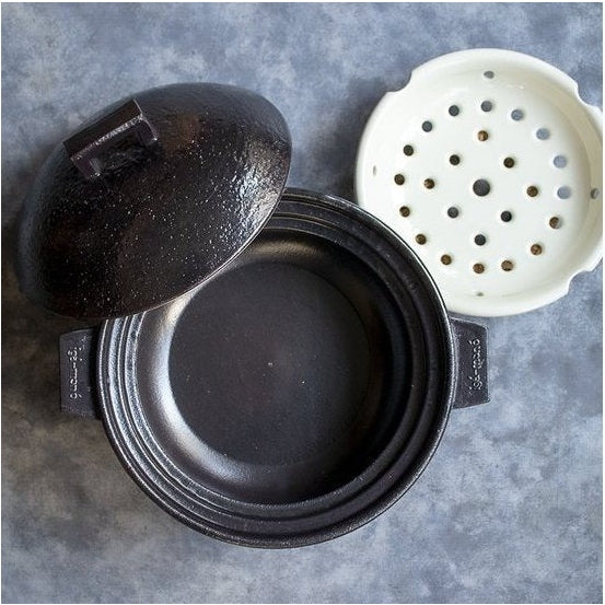 Nagatanien Bistro Mushi Nabe Clay Pot 1.2L