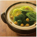 Nagatanien Mushi Nabe Clay Pot Steamer 3.2L