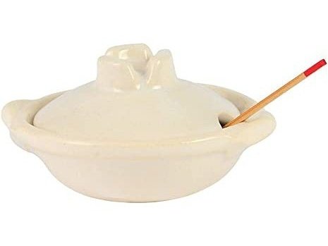 Nagatanien Chibi White Donabe Seasoning Pot