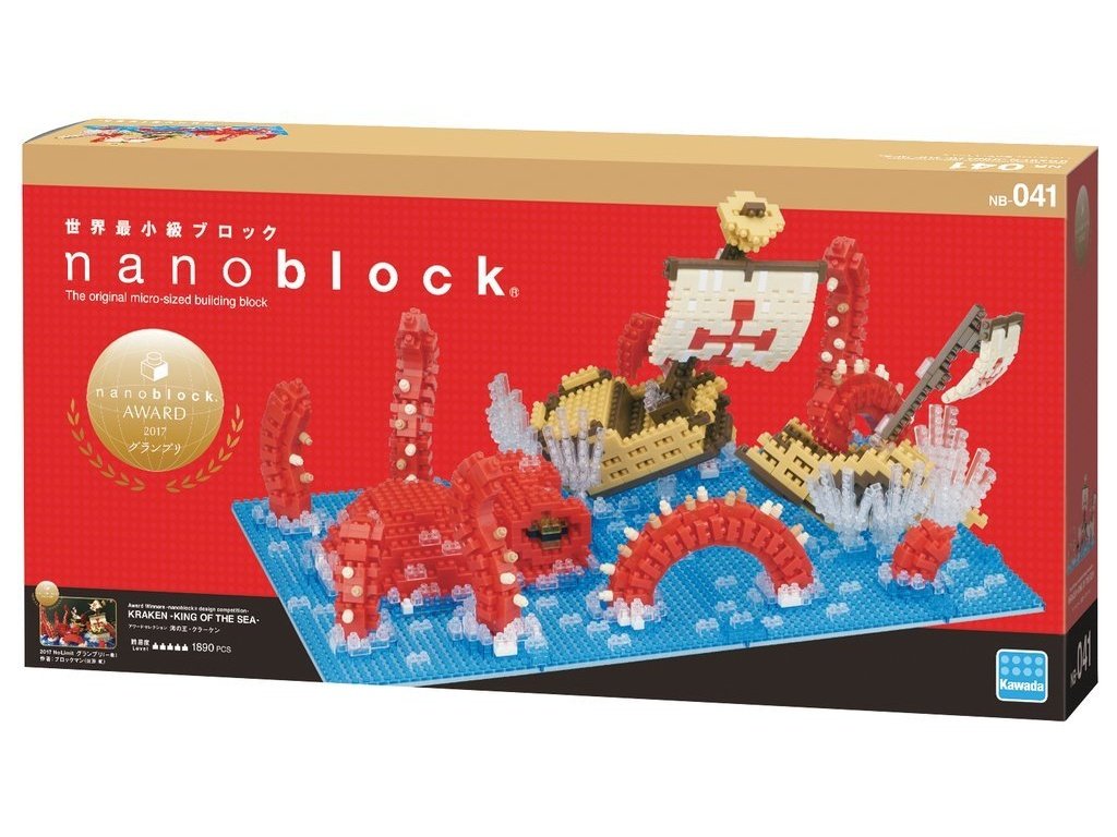 Nanoblock Kraken King Sea Deluxe Building Set