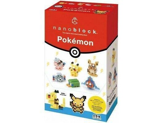 Nanoblock Mini Pokemon Box Type Electric Set