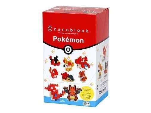 Nanoblock Mini Pokemon Box Type Fire Set