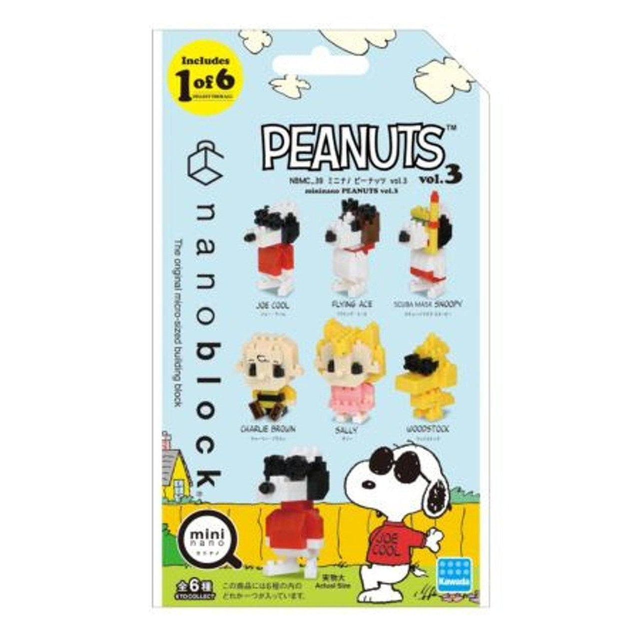 Nanoblock Peanuts Vol. 3 Blind Bag