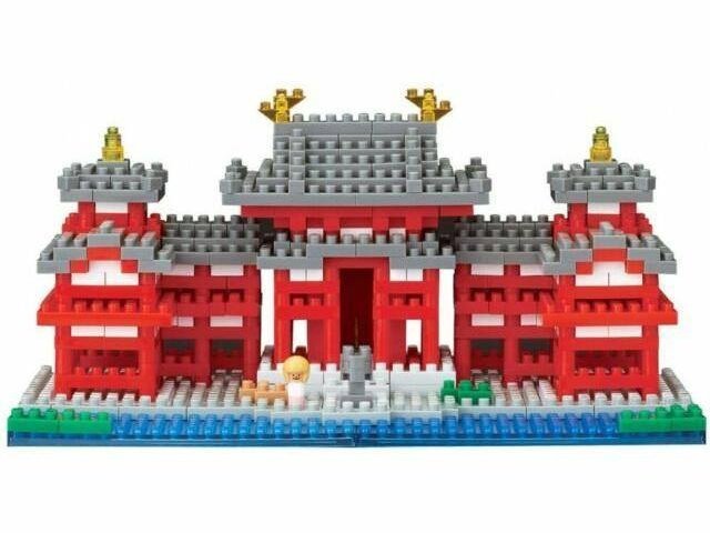 Nanoblocks Phoenix Hall Byodoin Temple