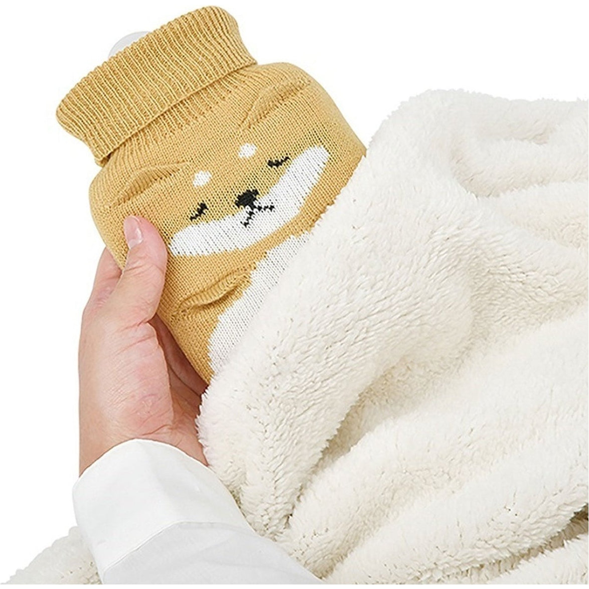 Nemunemu ONKATSU Silicon Hot-Water Bottle 460ml