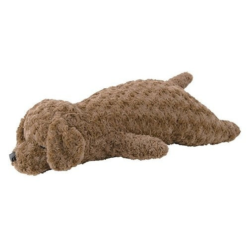 Nemunemu Premium Hug Pillow Brown Poodle Chocolat