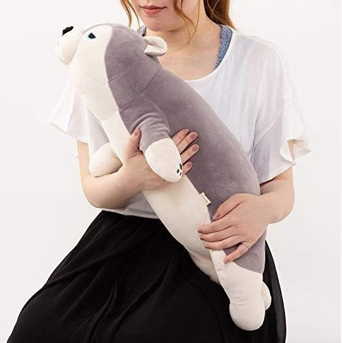 Nemunemu Premium Hug Pillow Husky Mint