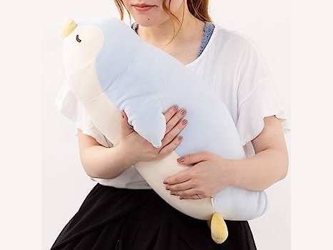 Nemunemu Premium Hug Pillow Penguin Love