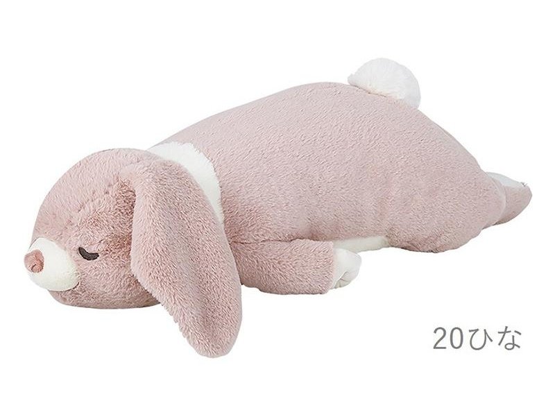 Nemunemu Premium Hug Pillow Pink Rabbit Hina