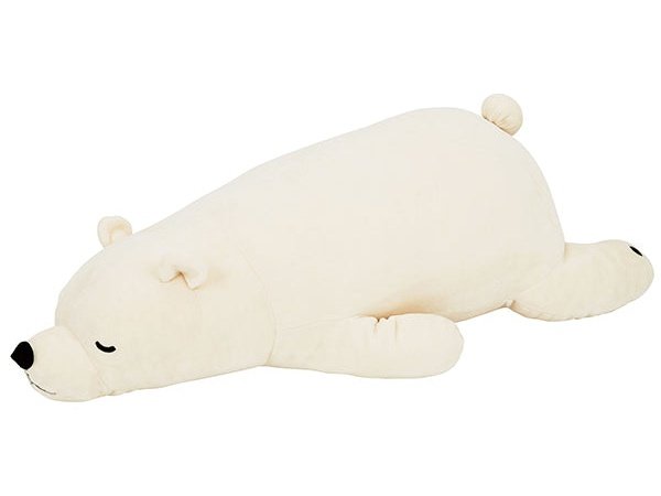 Nemunemu Premium Hug Pillow Polar Bear Lucky