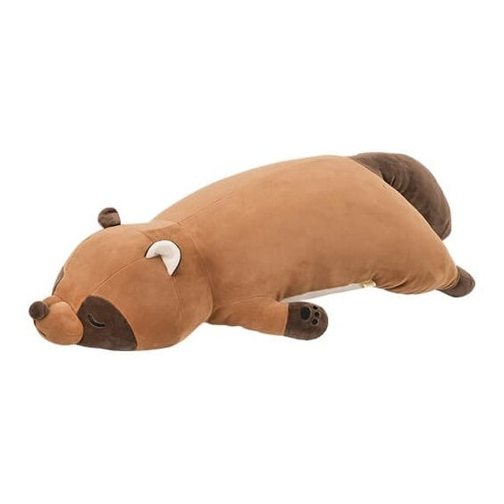Nemunemu Premium Hug Pillow Raccoon Ponkichi