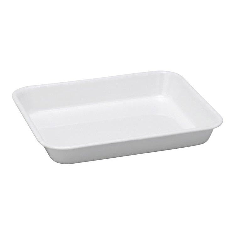 Noda horo Enamel Food Tray 26.6×21.2×38cm 1.25L
