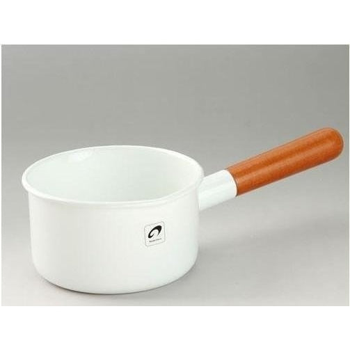 Noda horo Pochika Enamel Milk Pan 12cm